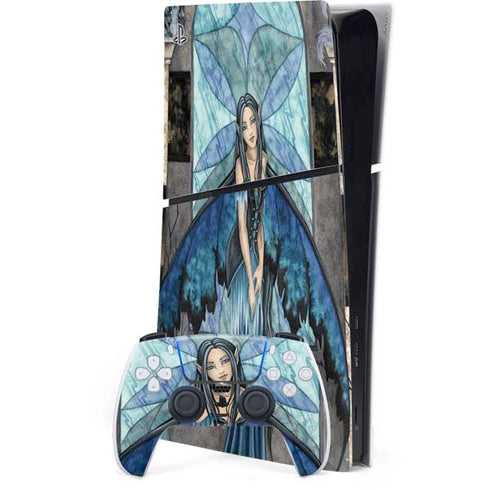 Ashlynns Companions by Amy Brown PS5 Slim Digital Edition Console Skin